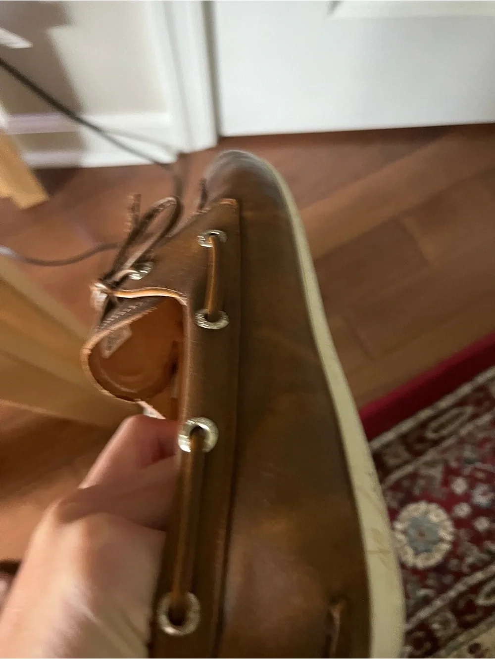 Sperry women’s Brown Leather Boat Shoes